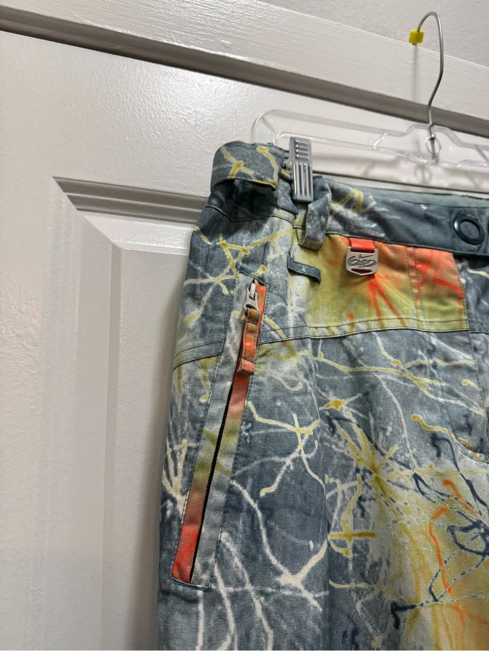Vintage Nike 6.0 x Olivia Bee AOP Snowboard Pants  Abstract Pastel